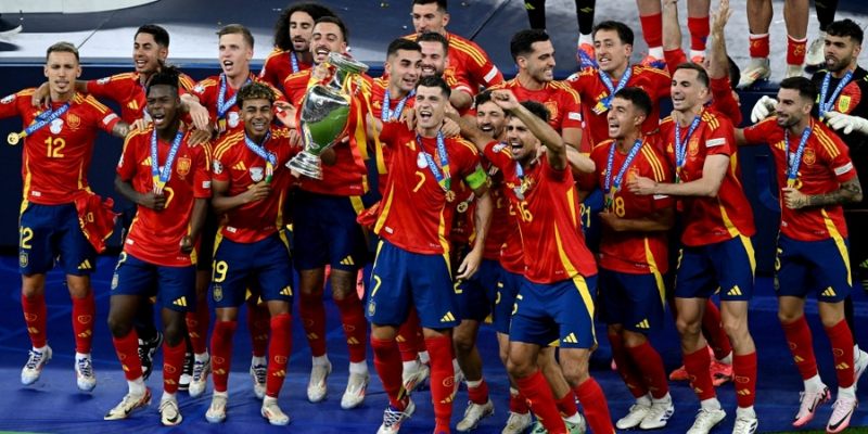 7 trận thắng liên tiếp thuộc về đội nào vô dịch Euro 2024